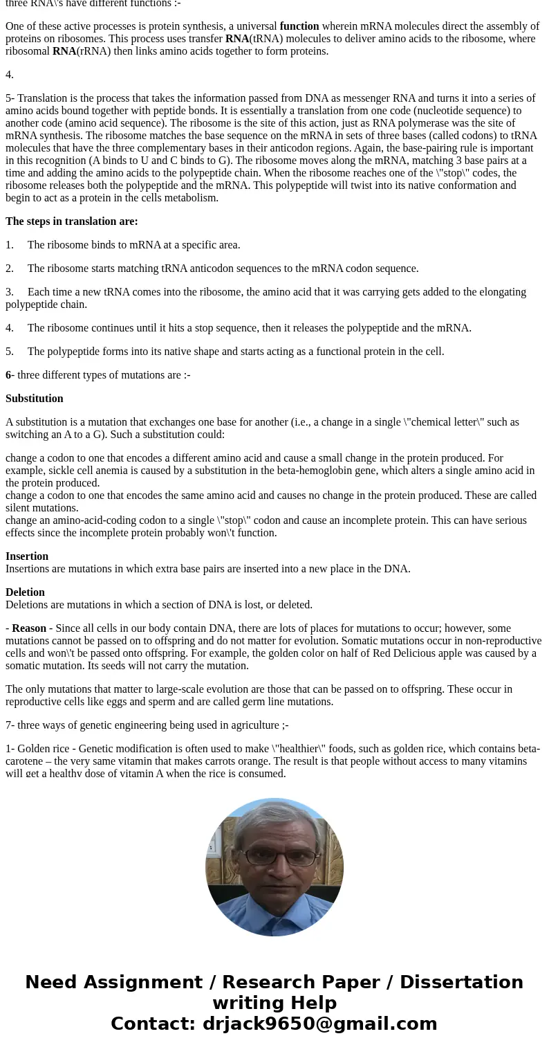  Describe how the structure of the DNA double helix was discovered. Explain how DNA ultimately controls the functioning of cells (be specific), and how/why muta