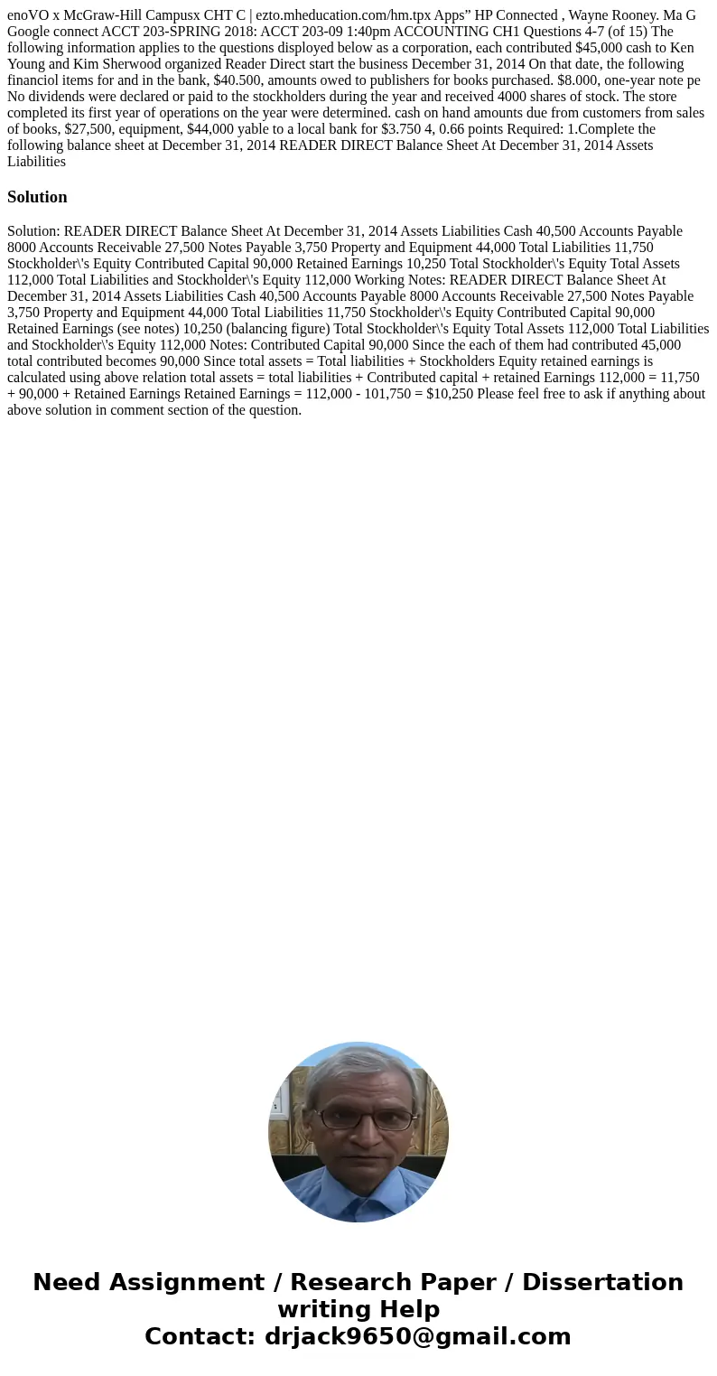 enoVO x McGraw-Hill Campusx CHT C | ezto.mheducation.com/hm.tpx Apps” HP Connected , Wayne Rooney. Ma G Google connect ACCT 203-SPRING 2018: ACCT 203-09 1:40pm  enoVO x McGraw-Hill Campusx CHT C | ezto.mheducation.com/hm.tpx Apps” HP Connected , Wayne Rooney. Ma G Google connect ACCT 203-SPRING 2018: ACCT 203-09 1:40pm