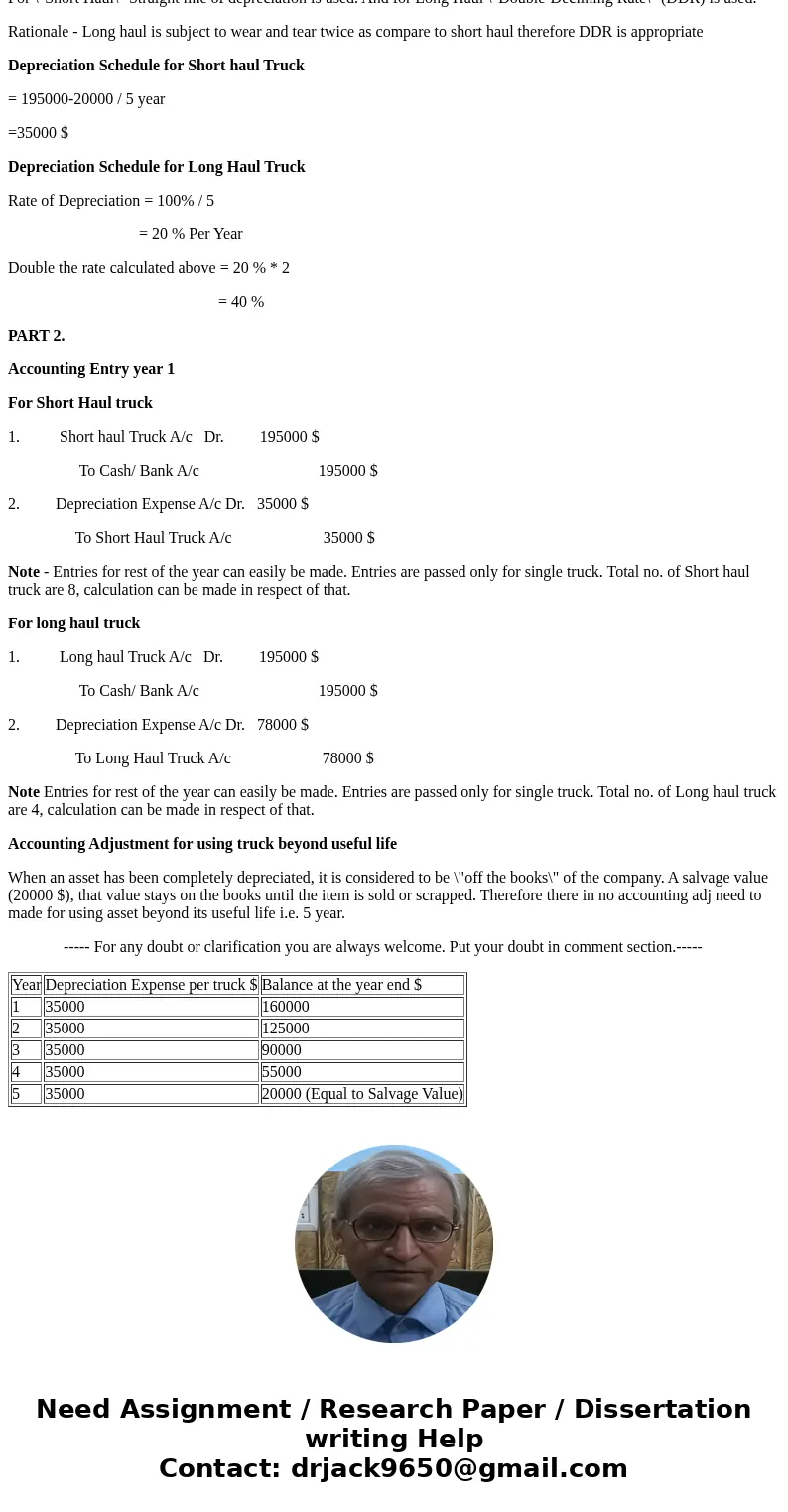 Exercise # 2 Part 1 Exercise # 2 Part 1 A company has just invested in a fleet of 12 new delivery trucks. They are identical in terms of features, capability, a