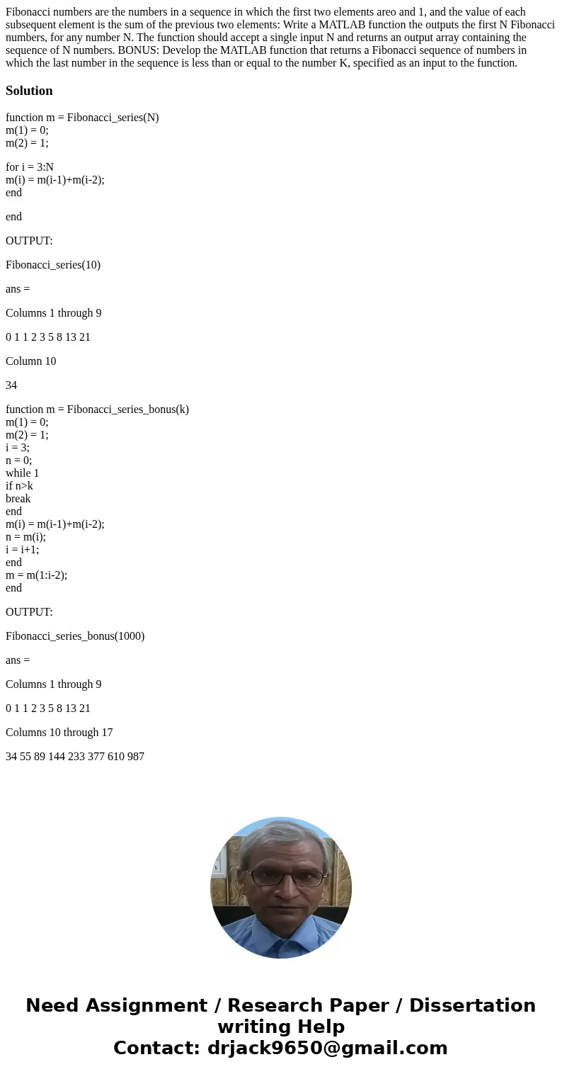 Fibonacci numbers are the numbers in a sequence in which the first two elements areo and 1, and the value of each subsequent element is the sum of the previous  Fibonacci numbers are the numbers in a sequence in which the first two elements areo and 1, and the value of each subsequent element is the sum of the previous