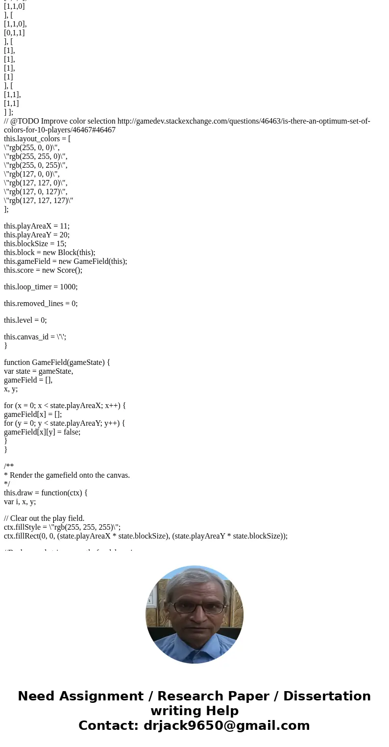 How can I make playable simple Tetris using JavaScript , jquary, HTML and CSS. Note: while you coding please use one of (JavaScript , jquary, HTML and CSS) How  How can I make playable simple Tetris using JavaScript , jquary, HTML and CSS. Note: while you coding please use one of (JavaScript , jquary, HTML and CSS) How