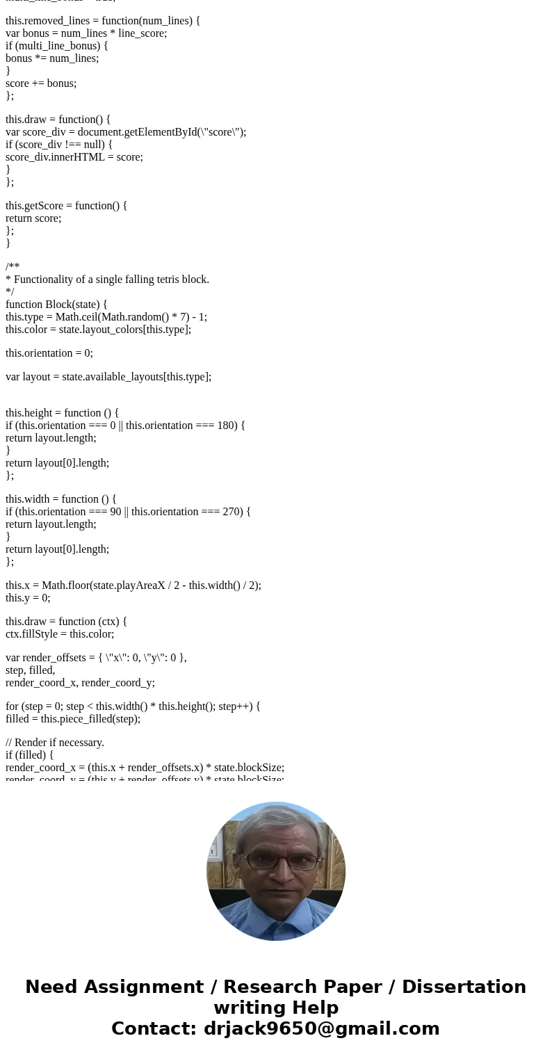 How can I make playable simple Tetris using JavaScript , jquary, HTML and CSS. Note: while you coding please use one of (JavaScript , jquary, HTML and CSS) How  How can I make playable simple Tetris using JavaScript , jquary, HTML and CSS. Note: while you coding please use one of (JavaScript , jquary, HTML and CSS) How