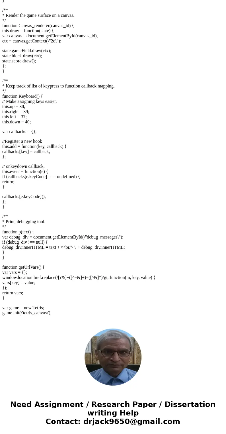 How can I make playable simple Tetris using JavaScript , jquary, HTML and CSS. Note: while you coding please use one of (JavaScript , jquary, HTML and CSS) How  How can I make playable simple Tetris using JavaScript , jquary, HTML and CSS. Note: while you coding please use one of (JavaScript , jquary, HTML and CSS) How