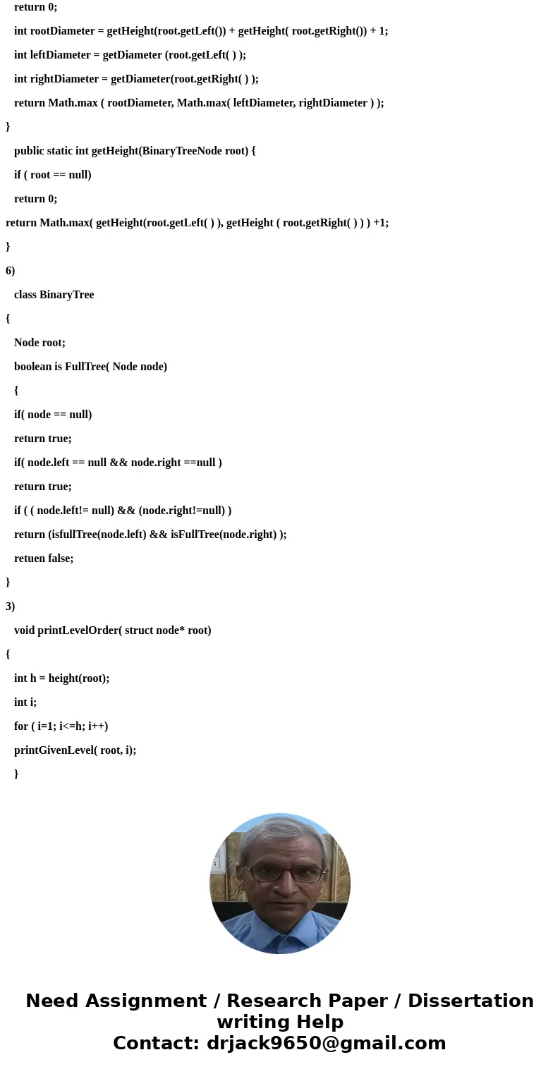 I\'m wondering could you help me to solve?fill?each question?method??and you don\'t have to write the whole code with main function?just make these 7 methods va