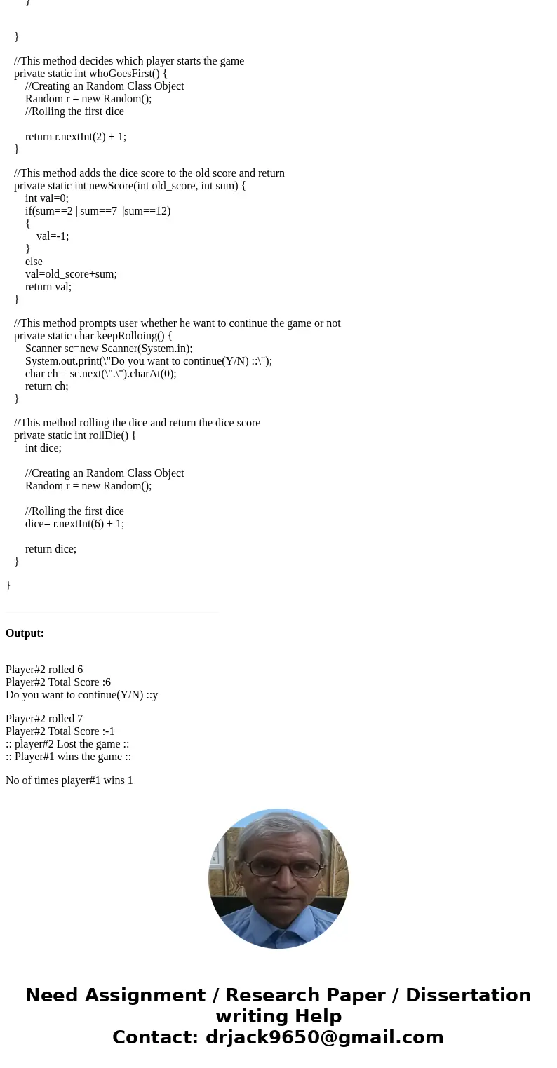 java please add comments to make the code clearer. Write a simple press-your-luck dice game. The game works as follows: Player 1 starts with a score of zero and java please add comments to make the code clearer. Write a simple press-your-luck dice game. The game works as follows: Player 1 starts with a score of zero and