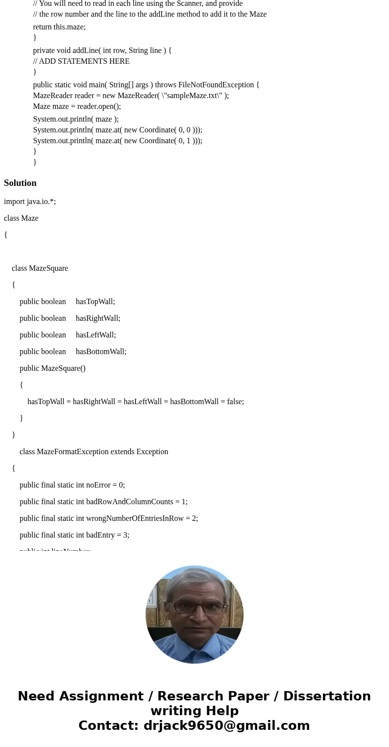 Java Question : help needed In the program \