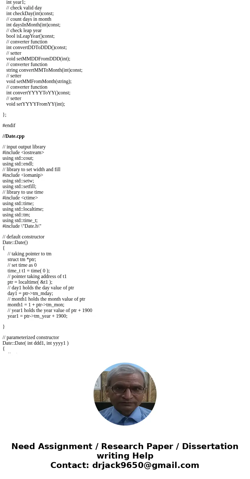 Lecture notes using the given member functions and UML structure to include the following capabilities: p7 (Fig. 10.10) of Please modify the class Date. 1. Mul  Lecture notes using the given member functions and UML structure to include the following capabilities: p7 (Fig. 10.10) of Please modify the class Date. 1. Mul
