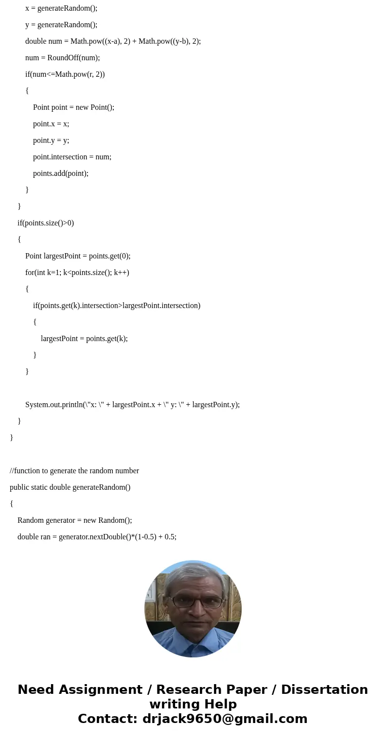 Need compile-able code in any language, tell me which code you use. Will rate and thumb up, thanks! The Monte-Carlo method tries to estimate a numerical quantit