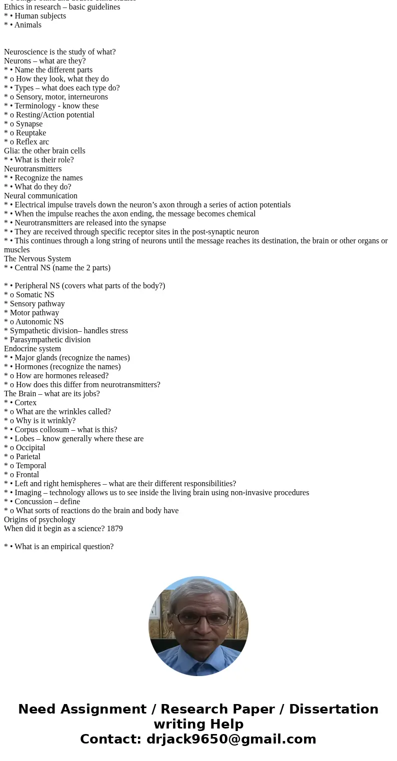  Origins of psychology When did it begin as a science? 1879 * • What is an empirical question? * • Nature vs. nurture ABC’s of Psychology – what does each lette