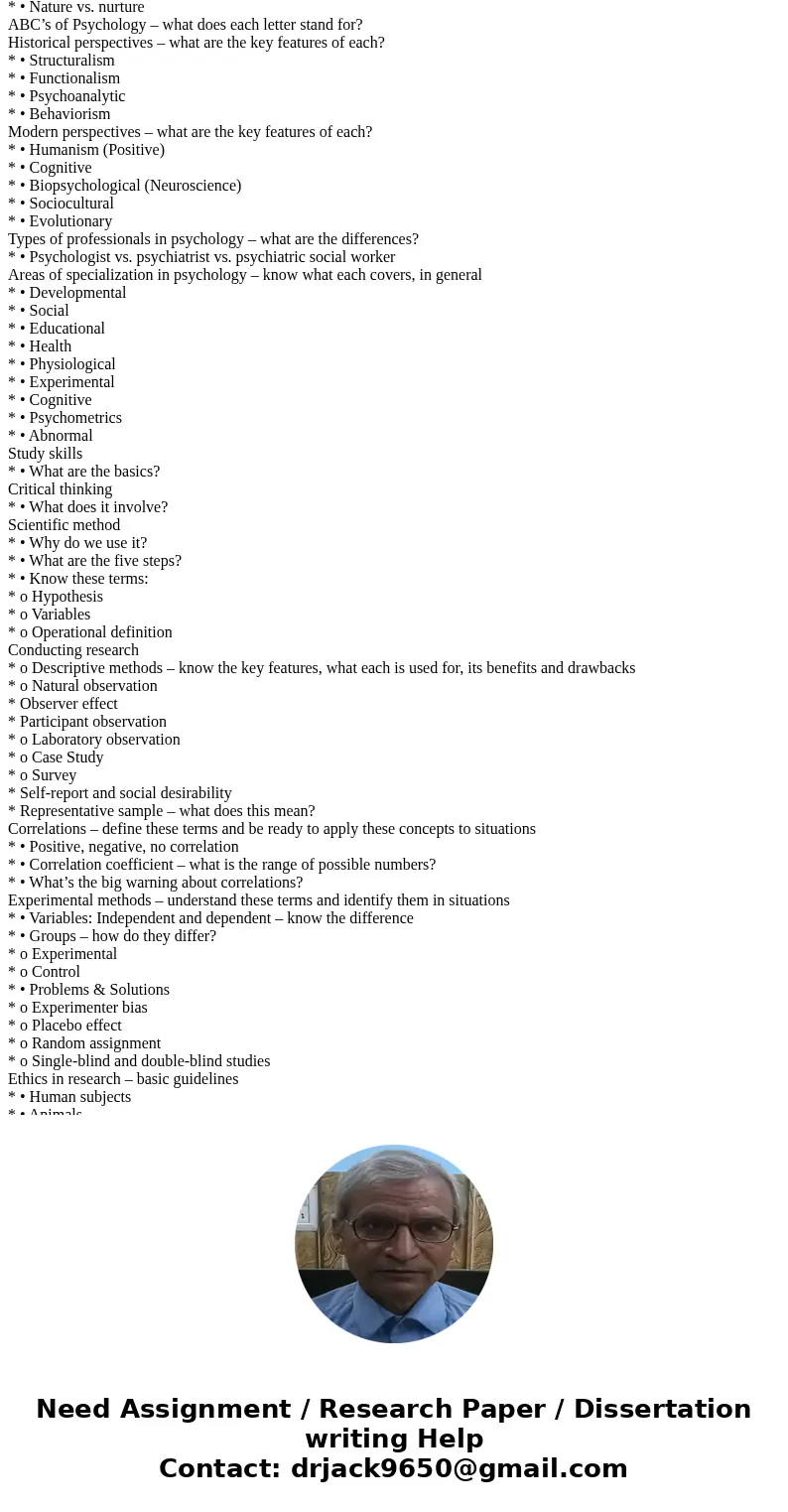  Origins of psychology When did it begin as a science? 1879 * • What is an empirical question? * • Nature vs. nurture ABC’s of Psychology – what does each lette