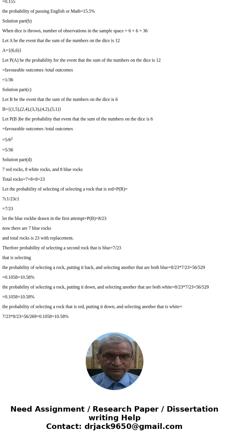 The probability of passing English Class is 66.7%, the probability of passing Math Class is 28.2%, and the probability of passing both of these classes is 10.4% The probability of passing English Class is 66.7%, the probability of passing Math Class is 28.2%, and the probability of passing both of these classes is 10.4%