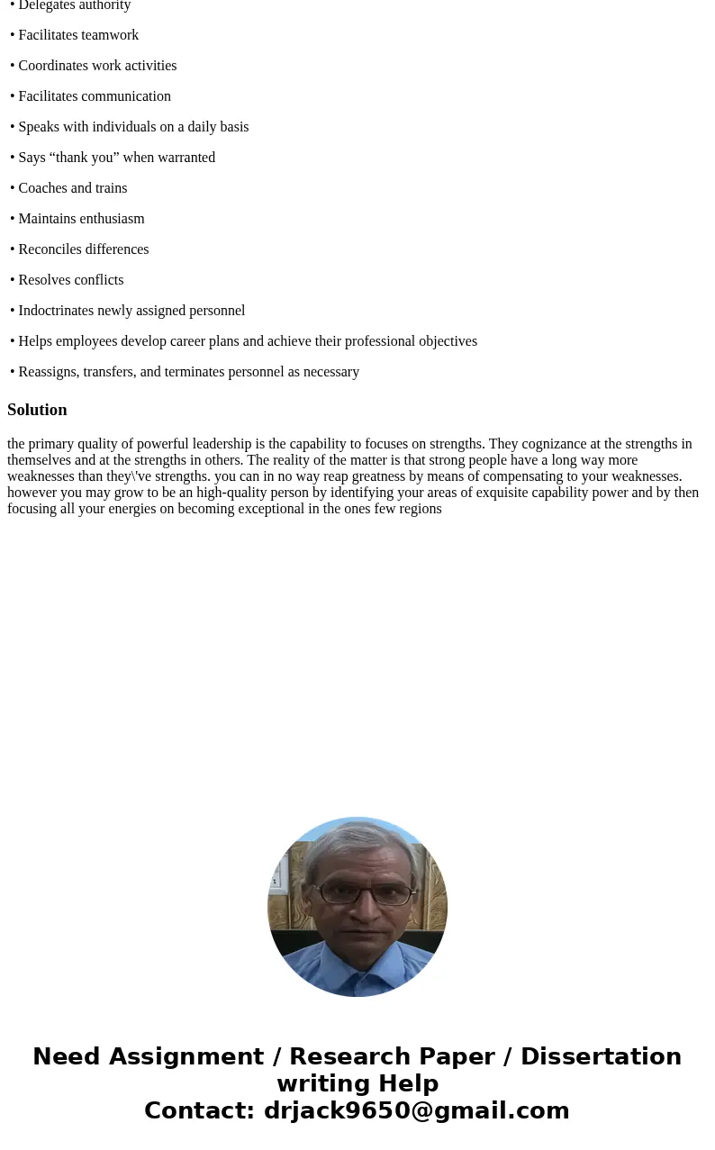 1. List and briefly explain three of the attributes of an effective leader listed in Table 10.1 that you have observed in a favorite teacher, manager, or other 