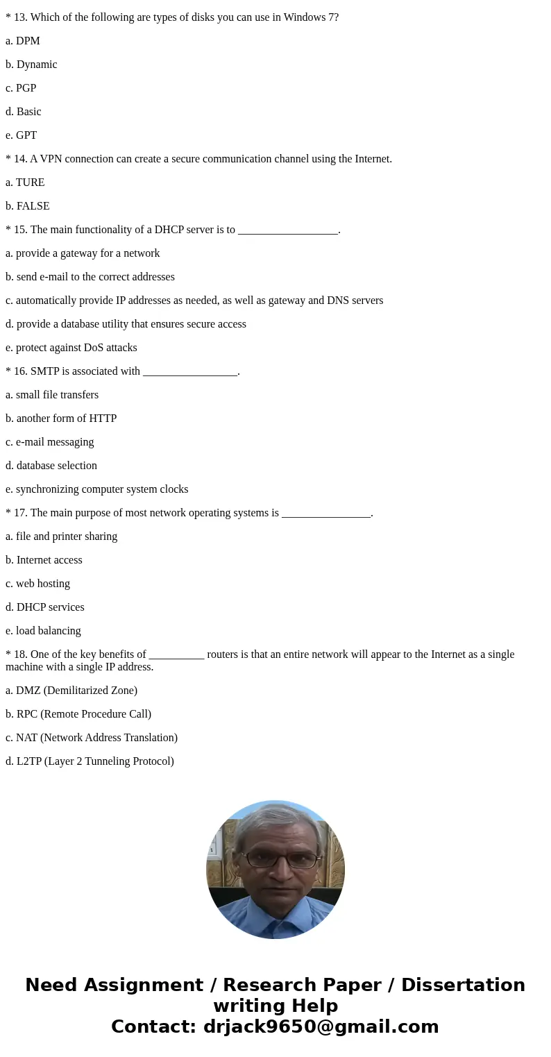 2. VPN is a way to _________________. a. Bypass a network b. Securely tunnel through a network c. Connect from one network to another d. Convert from one protoc 2. VPN is a way to _________________. a. Bypass a network b. Securely tunnel through a network c. Connect from one network to another d. Convert from one protoc