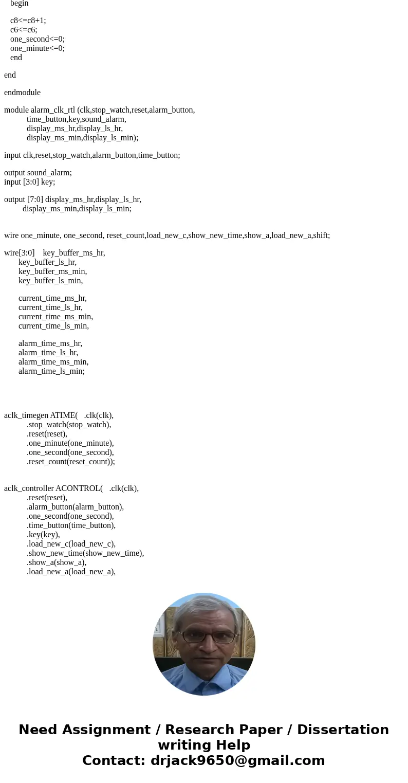 A digital clock has six 7-segment LEDs to display the seconds, minutes, and hours as in figure 2. The hours range is 0-23; the seconds and minutes ranges are 0- A digital clock has six 7-segment LEDs to display the seconds, minutes, and hours as in figure 2. The hours range is 0-23; the seconds and minutes ranges are 0-