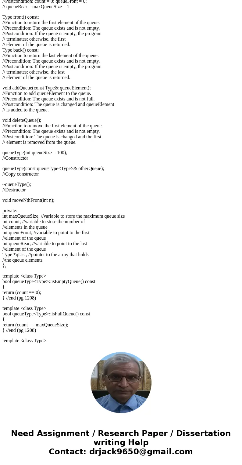 Also if you could break it down for me like bold queueADT.h and queueAsArray.h so i know that it goes under a header file and not part of the main.CPP file than Also if you could break it down for me like bold queueADT.h and queueAsArray.h so i know that it goes under a header file and not part of the main.CPP file than