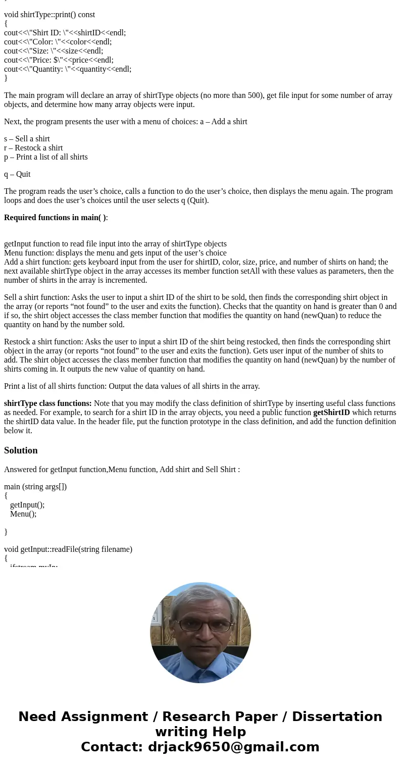 C++ PROGRAM This program builds on the code below: #include <iostream> #include <fstream> #include \