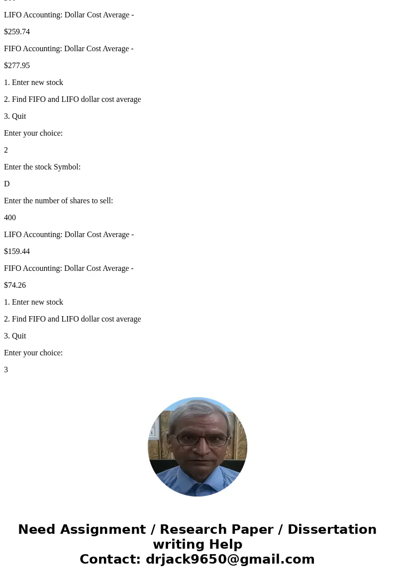 Companies and people often buy and sell stocks. Often they buy the same stock for different prices at different times. Say one owns 1000 shares a certain stock  Companies and people often buy and sell stocks. Often they buy the same stock for different prices at different times. Say one owns 1000 shares a certain stock