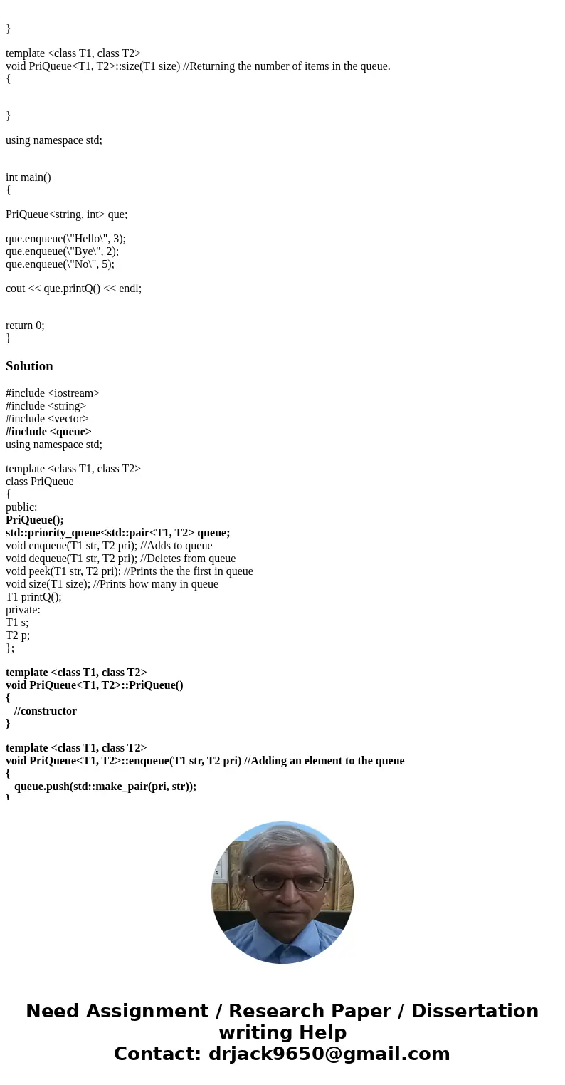 Extra Credits: Solve the starvation problem using any simple, suitable technique 1) Write a queue class using linked list to implement the queue. Do not us the  Extra Credits: Solve the starvation problem using any simple, suitable technique 1) Write a queue class using linked list to implement the queue. Do not us the