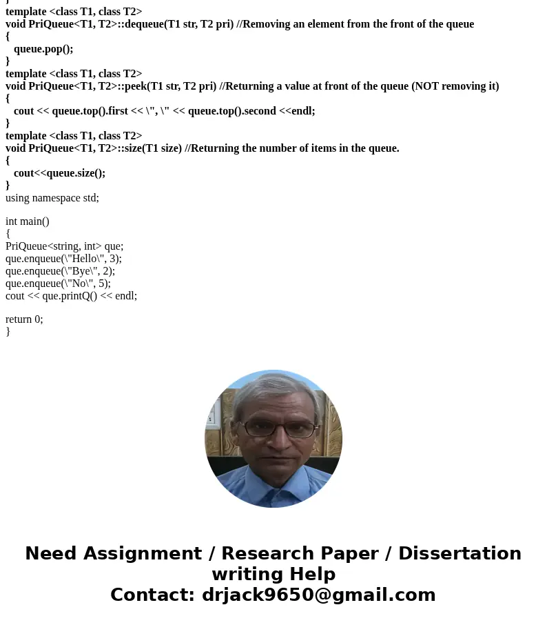 Extra Credits: Solve the starvation problem using any simple, suitable technique 1) Write a queue class using linked list to implement the queue. Do not us the  Extra Credits: Solve the starvation problem using any simple, suitable technique 1) Write a queue class using linked list to implement the queue. Do not us the
