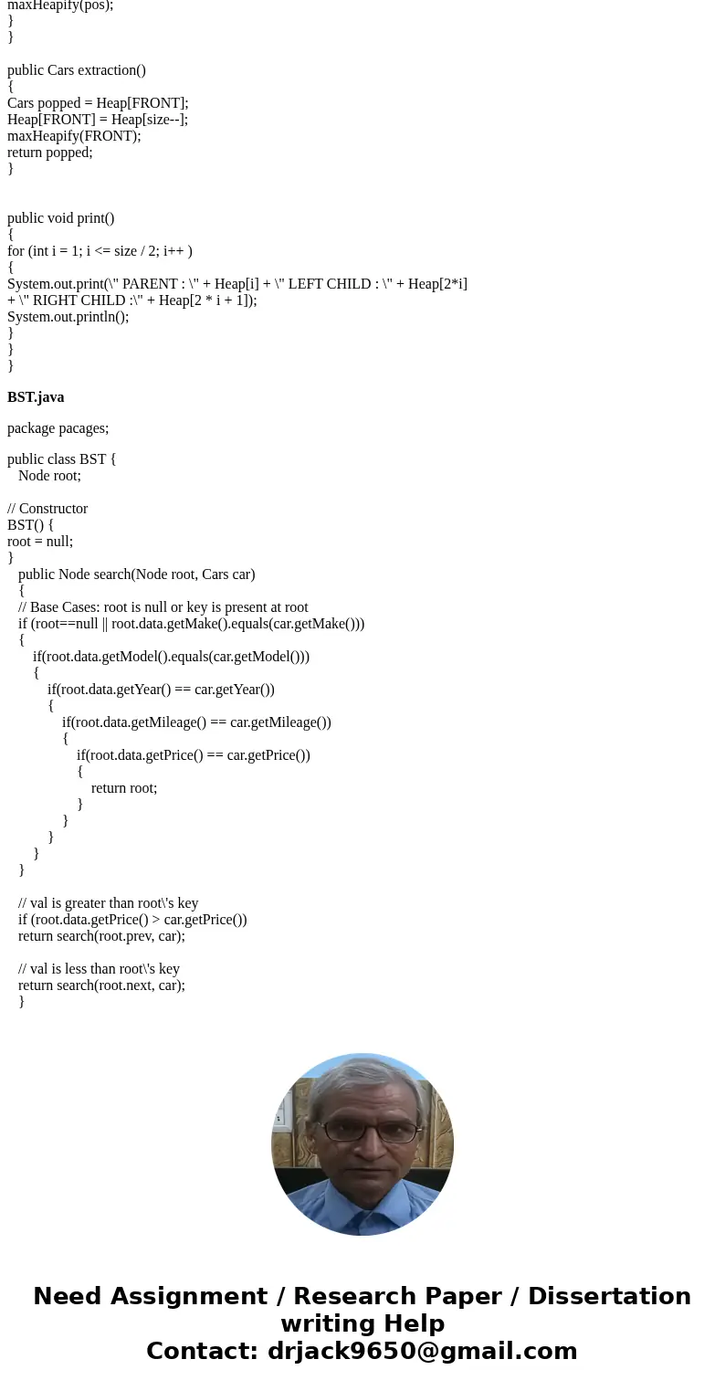 For the following questions, you will implement the data structure to store information used by a local car dealer. Each car has some information and stored in  For the following questions, you will implement the data structure to store information used by a local car dealer. Each car has some information and stored in