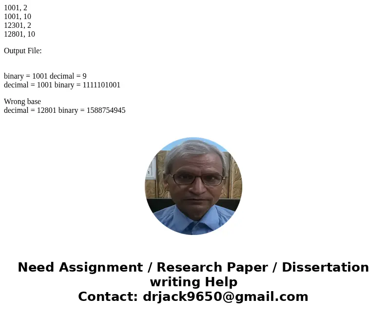 For this assignment, your program must read in data from an input File called \  For this assignment, your program must read in data from an input File called \