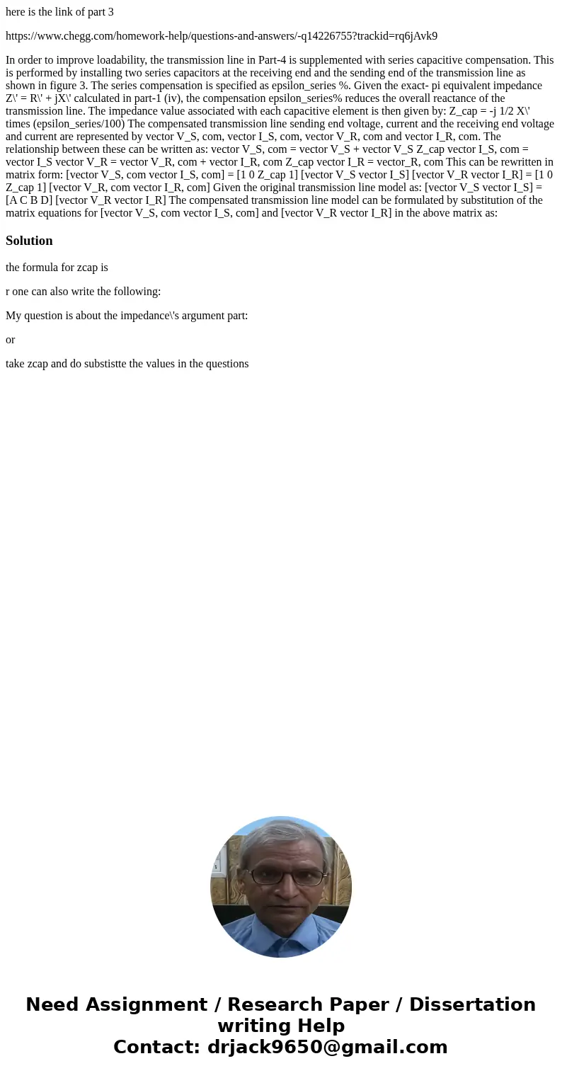 here is the link of part 3 https://www.chegg.com/homework-help/questions-and-answers/-q14226755?trackid=rq6jAvk9 In order to improve loadability, the transmissi