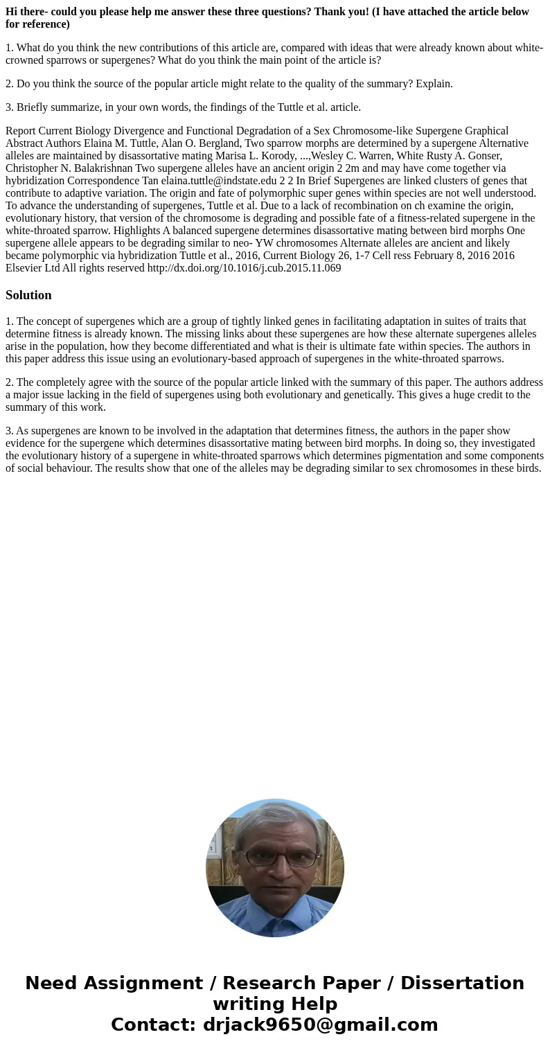 Hi there- could you please help me answer these three questions? Thank you! (I have attached the article below for reference) 1. What do you think the new contr Hi there- could you please help me answer these three questions? Thank you! (I have attached the article below for reference) 1. What do you think the new contr