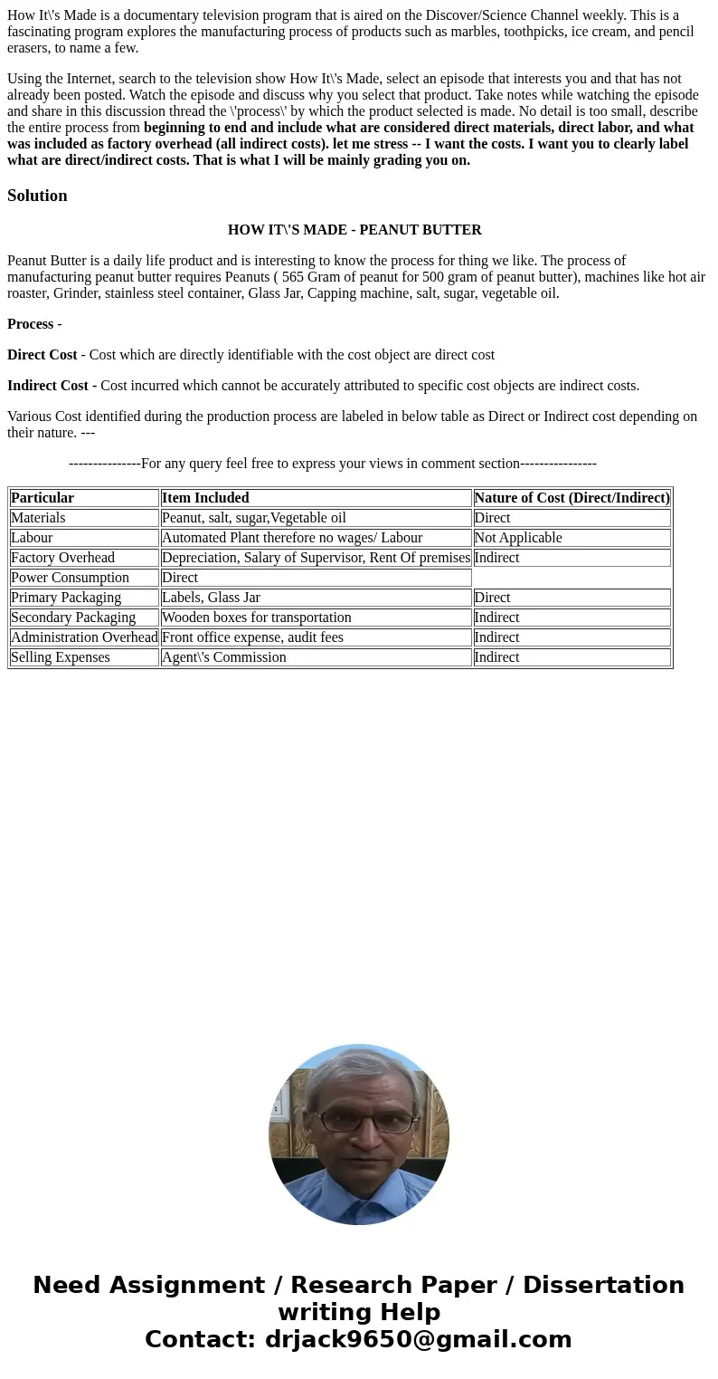 How It\'s Made is a documentary television program that is aired on the Discover/Science Channel weekly. This is a fascinating program explores the manufacturin How It\'s Made is a documentary television program that is aired on the Discover/Science Channel weekly. This is a fascinating program explores the manufacturin