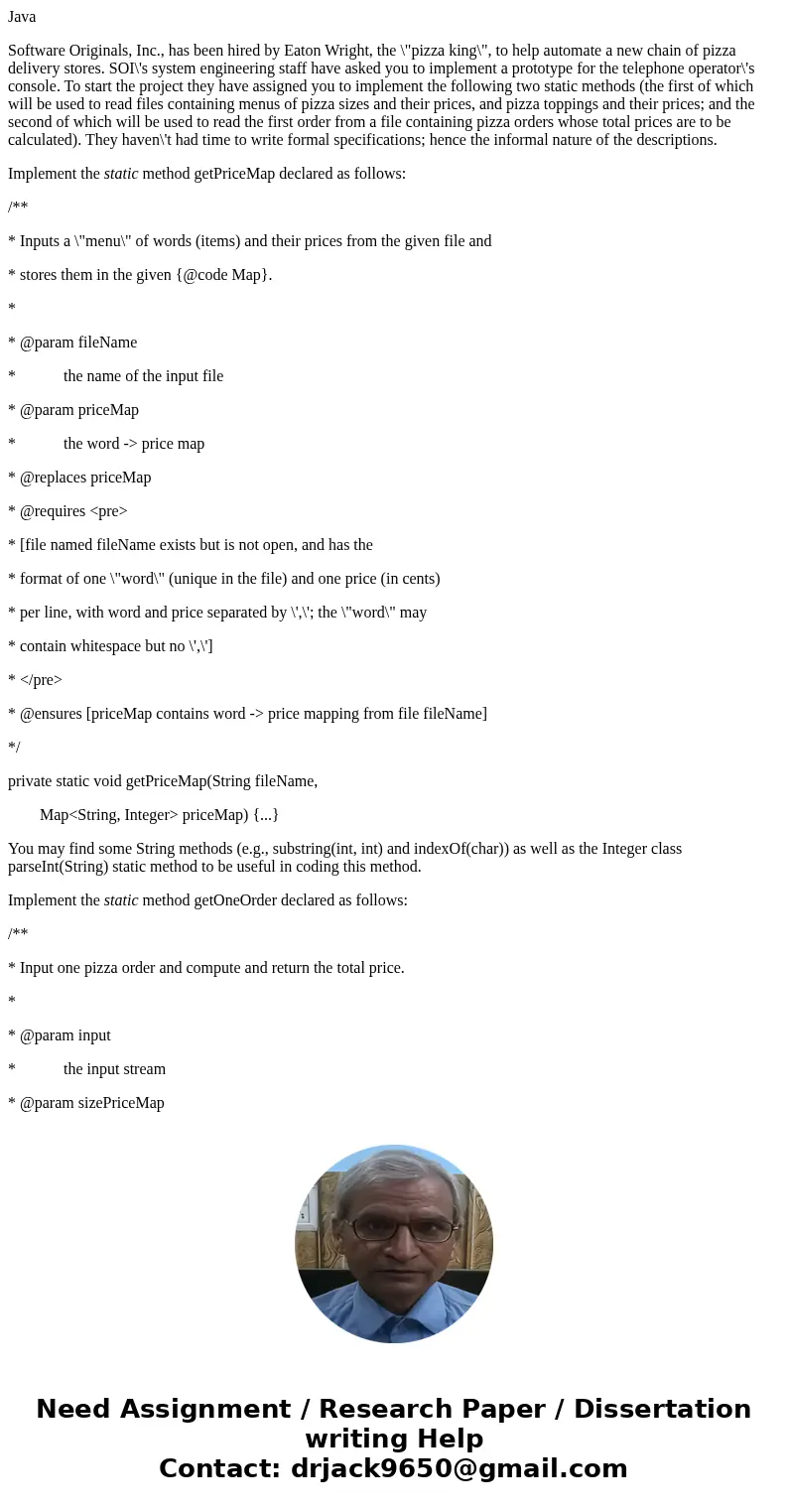 Java Software Originals, Inc., has been hired by Eaton Wright, the \ Java Software Originals, Inc., has been hired by Eaton Wright, the \