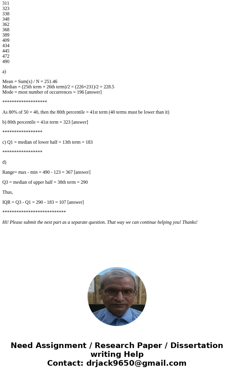 *****Please show me step by step on how to solve this question and answers. Thank you.***** Missy Walters owns a mail-order business specializing in baby clothe *****Please show me step by step on how to solve this question and answers. Thank you.***** Missy Walters owns a mail-order business specializing in baby clothe