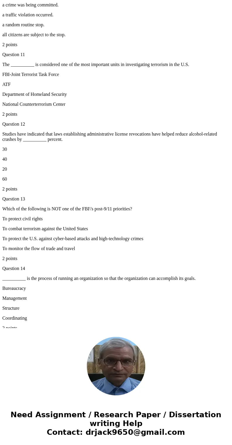 Question 1////Theories of Law Subject __________ is a collaborative effort of two or more agencies that provides resources, expertise, and information with the 