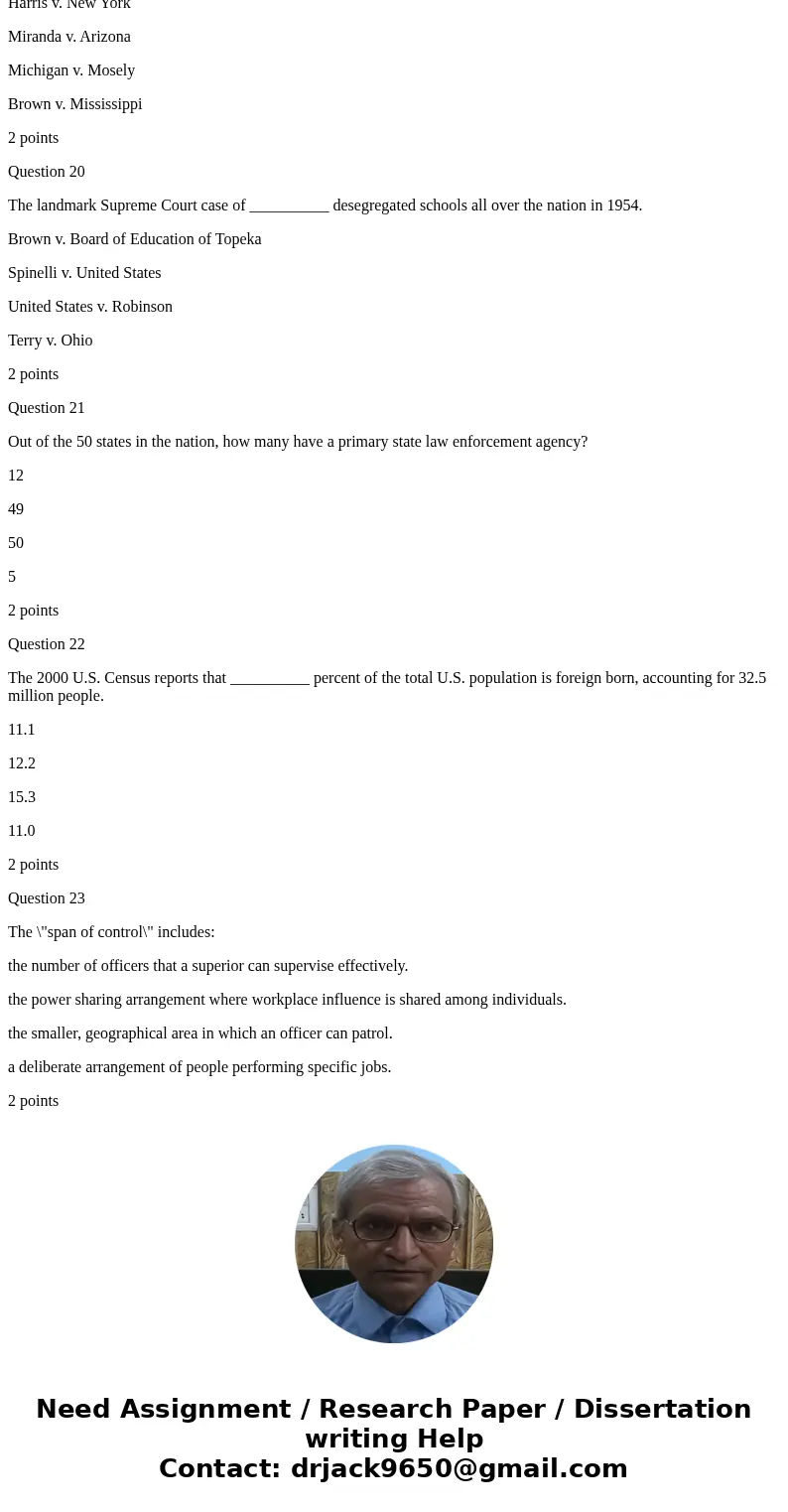 Question 1////Theories of Law Subject __________ is a collaborative effort of two or more agencies that provides resources, expertise, and information with the 
