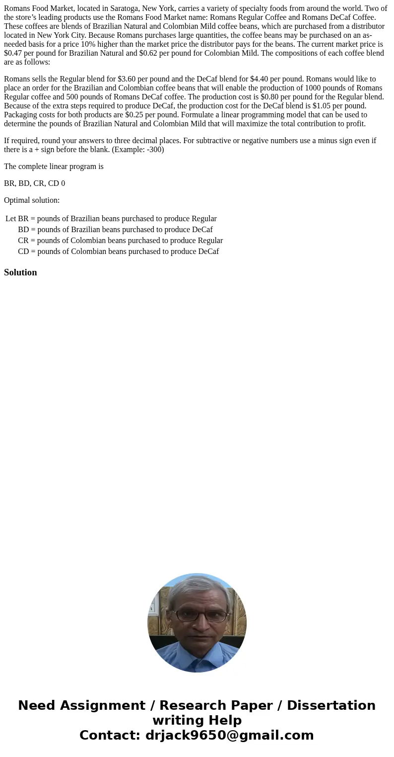 Romans Food Market, located in Saratoga, New York, carries a variety of specialty foods from around the world. Two of the store’s leading products use the Roman Romans Food Market, located in Saratoga, New York, carries a variety of specialty foods from around the world. Two of the store’s leading products use the Roman