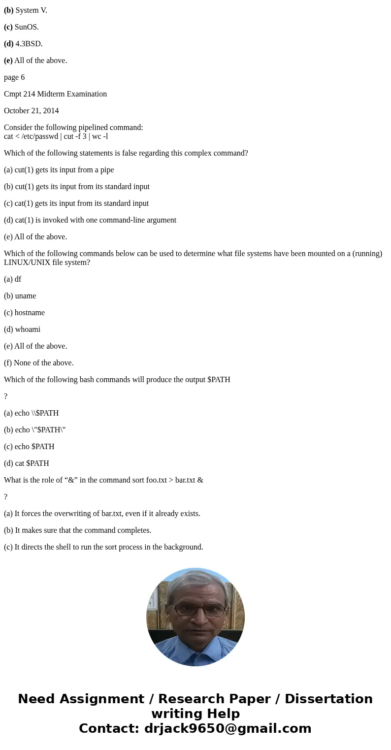 Say whether each of the following statements is true (“T”) or false (“F”). __ When modifying existing software, changes should follow the style of the original 