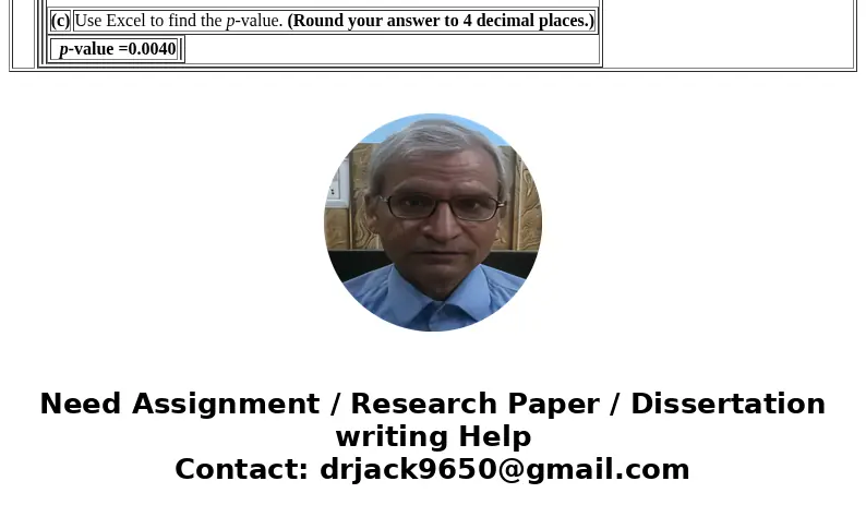 The average weight of a package of rolled oats is supposed to be at least 15 ounces. A sample of 18 packages shows a mean of 14.71 ounces with a standard deviat The average weight of a package of rolled oats is supposed to be at least 15 ounces. A sample of 18 packages shows a mean of 14.71 ounces with a standard deviat