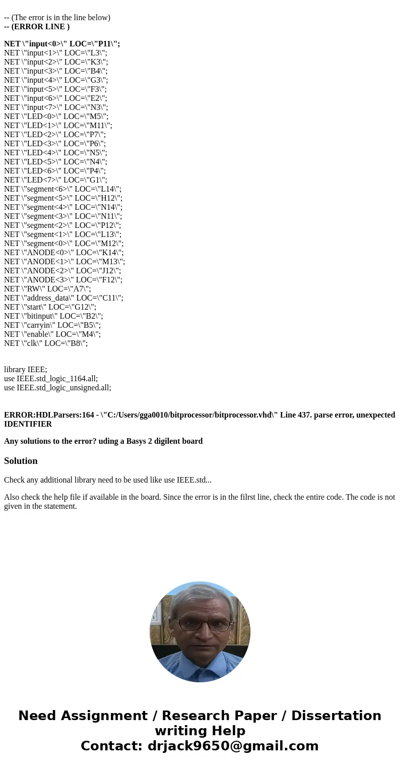 -- (The error is in the line below) -- (ERROR LINE ) NET \  -- (The error is in the line below) -- (ERROR LINE ) NET \