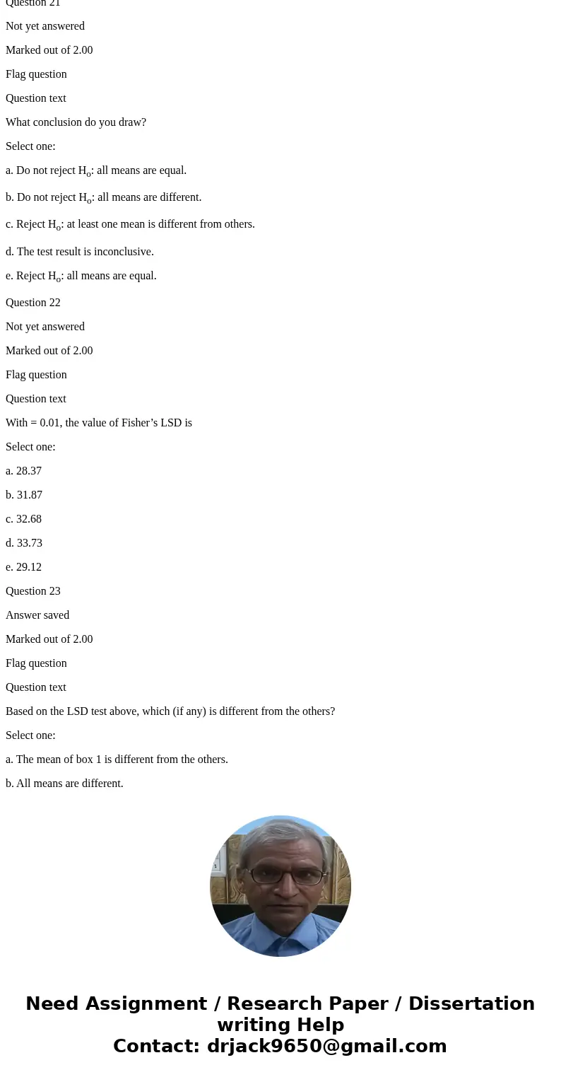 Use the following information to calculate your answers to questions 13 through 23. The marketing department of a company has designed three different boxes for Use the following information to calculate your answers to questions 13 through 23. The marketing department of a company has designed three different boxes for
