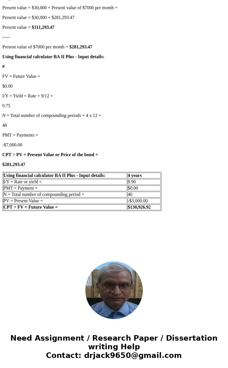 You make $3,000 annual deposits into a retirement account that pays 9.9 percent interest compounded monthly Required How large will your account balance be in   You make $3,000 annual deposits into a retirement account that pays 9.9 percent interest compounded monthly Required How large will your account balance be in