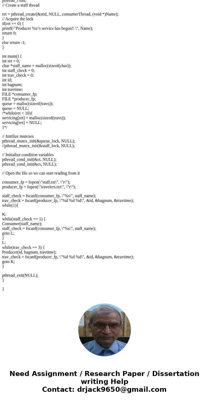 (1) Compile and run the programs given below as separate processes. (2) Modify the code for both producer & consumer to include the PID of the process in th