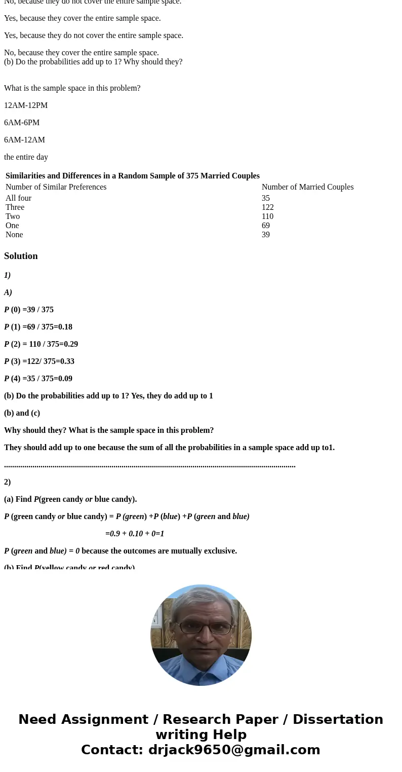 1. Isabel Briggs Myers was a pioneer in the study of personality types. The personality types are broadly defined according to four main preferences. Do married