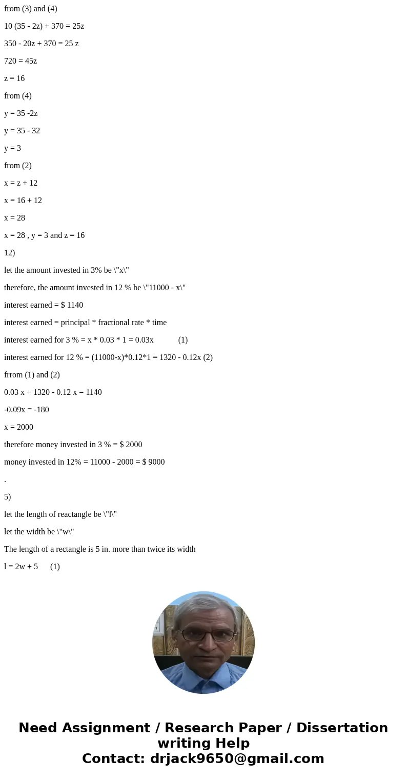 14. Solve the problem. A coin jar contains nickels, dimes, and quarters. There are 47 coins in all. There are 12 more nickels than quarters. The value of the di 14. Solve the problem. A coin jar contains nickels, dimes, and quarters. There are 47 coins in all. There are 12 more nickels than quarters. The value of the di