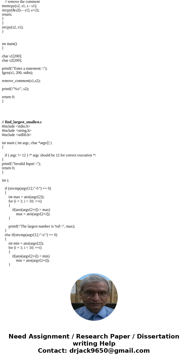 1.Write a program to remove a comment starting with /* and ending with */ in a statement, which is entered by the user. If the input does not contain a comment, 1.Write a program to remove a comment starting with /* and ending with */ in a statement, which is entered by the user. If the input does not contain a comment,