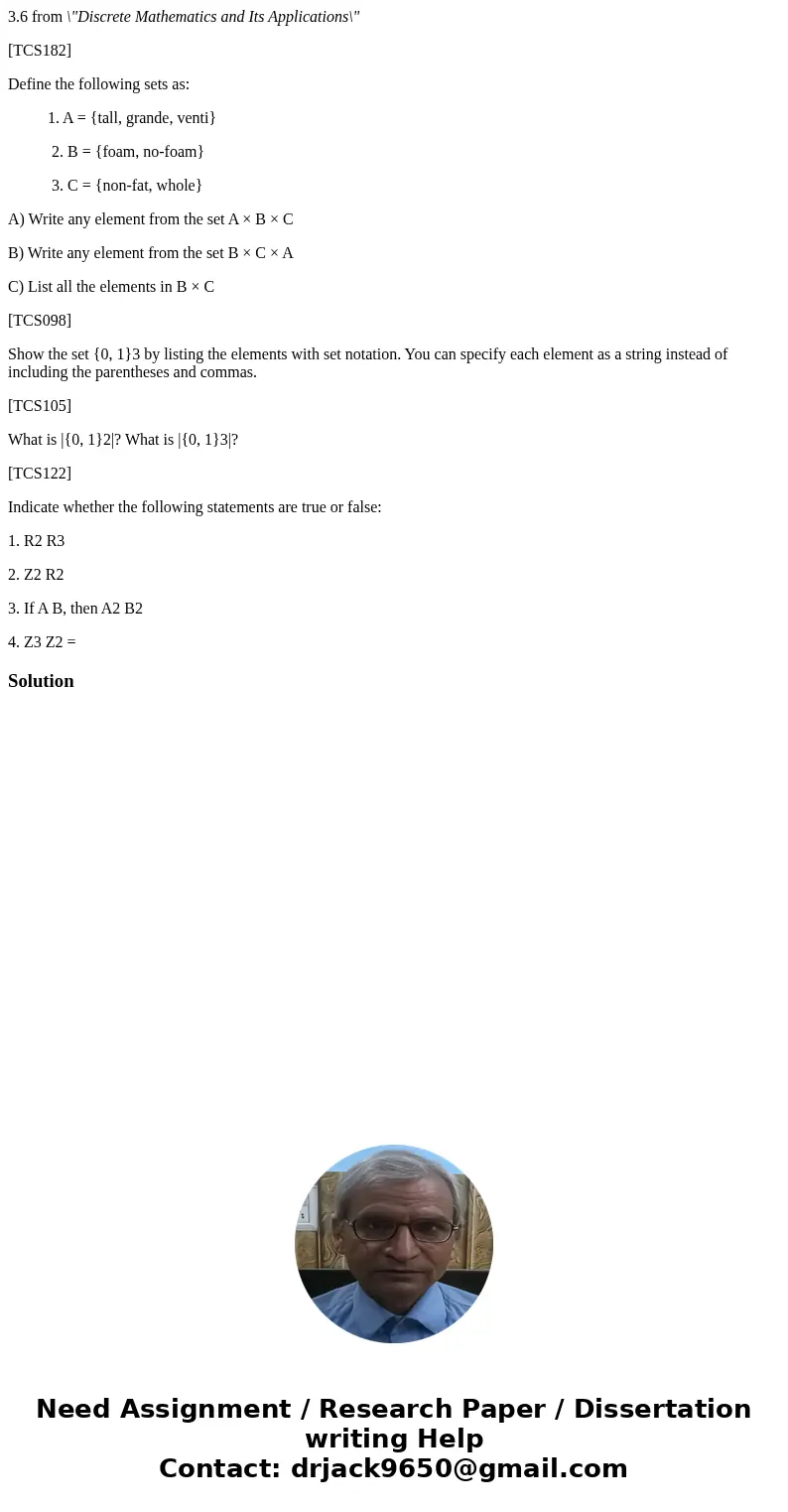 3.6 from \ 3.6 from \