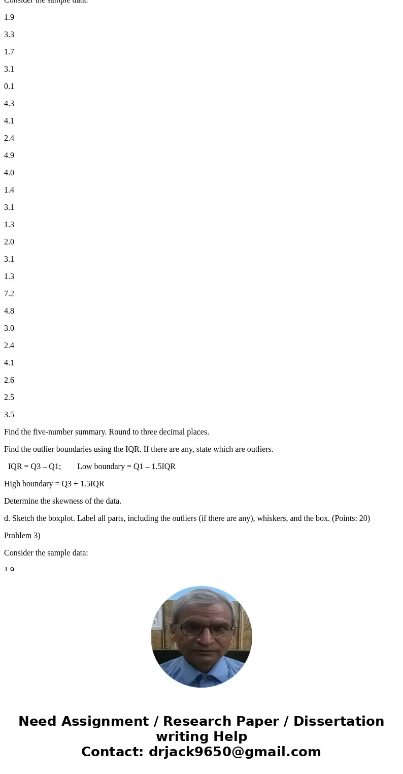 7 Questions - SHOW ALL YOUR WORK Problem 1) Consider the sample data of ratings (on a scale from 0.0 to 10.0) for 24 participants on the America’s Got No Talent 7 Questions - SHOW ALL YOUR WORK Problem 1) Consider the sample data of ratings (on a scale from 0.0 to 10.0) for 24 participants on the America’s Got No Talent