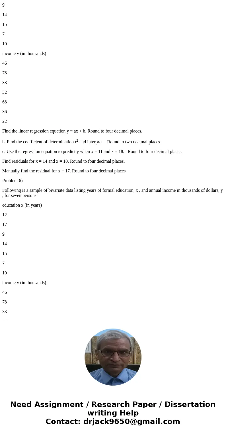 7 Questions - SHOW ALL YOUR WORK Problem 1) Consider the sample data of ratings (on a scale from 0.0 to 10.0) for 24 participants on the America’s Got No Talent 7 Questions - SHOW ALL YOUR WORK Problem 1) Consider the sample data of ratings (on a scale from 0.0 to 10.0) for 24 participants on the America’s Got No Talent