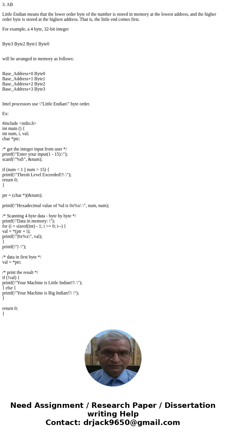 C programming Consider this code. typedef union{ int n; unsigned char bytes [4]; }MyUnion; MyUnion u = { .bytes = { 0x57, 0x68, 0x6f, 0x00 } }; printf(\