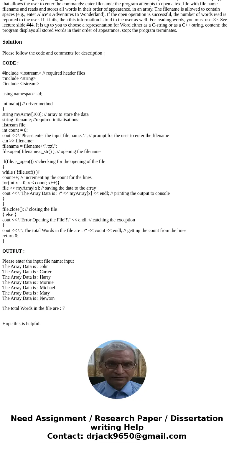  Computers play an important role in the analysis of texts. Concordances are such an example. A concordance is a list of all (or at least the most important) wo
