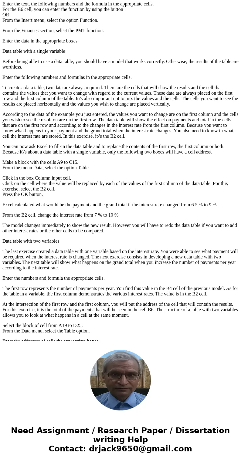 Describe how to use Excel data tables, Scenario Manager, and goal seek tools to analyze decision models.(I need this is straight paragraph form and 500 words or