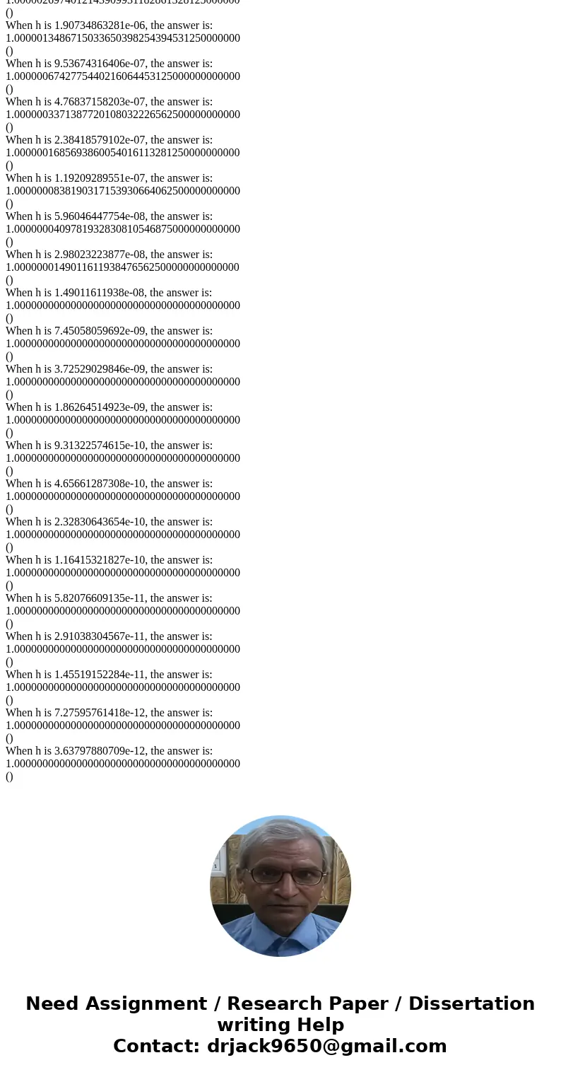 Design and construct a computer program in one of the approved languages (e.g., C, C++, Java, or Pascal) that will illustrate the effects of rounding errors and Design and construct a computer program in one of the approved languages (e.g., C, C++, Java, or Pascal) that will illustrate the effects of rounding errors and
