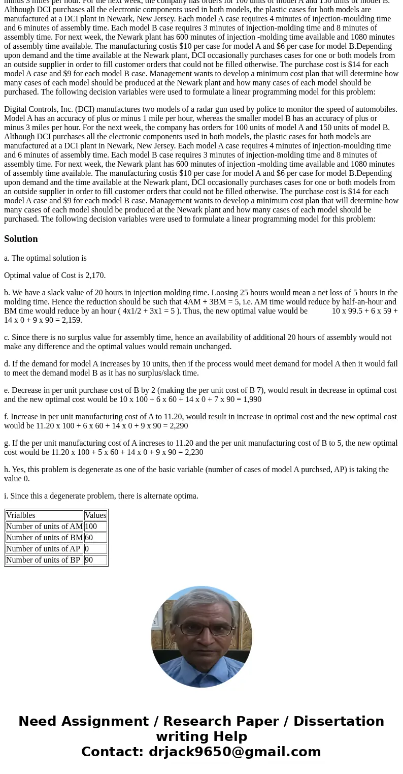 Digital Controls, Inc. (DCI) manufactures two models of a radar gun used by police to monitor the speed of automobiles. Model A has an accuracy of plus or minus Digital Controls, Inc. (DCI) manufactures two models of a radar gun used by police to monitor the speed of automobiles. Model A has an accuracy of plus or minus